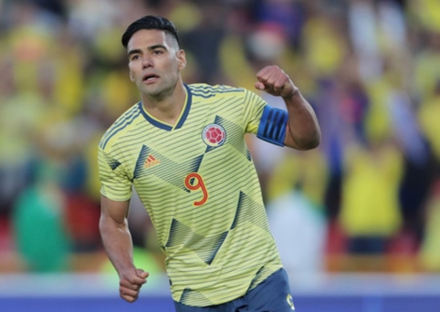 R. Falcao will play in Colombia