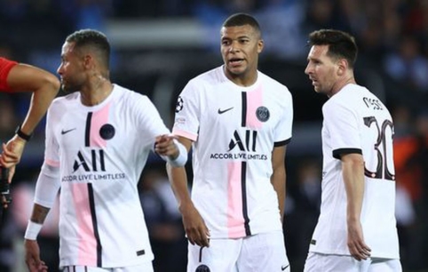 Group A: PSG galaxy failed to beat the Belgian champions, 9 goals fell in Manchester