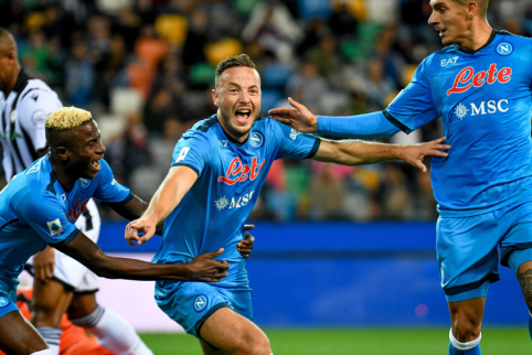 "Serie A": Napoli crushes Udinese team in away game