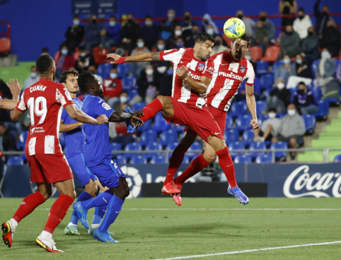 "Atletico" crushed the remaining "Getafe" team in inferiority