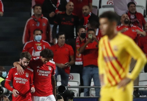 "Benfica" crushed "Barcelona" and left the Catalans without points