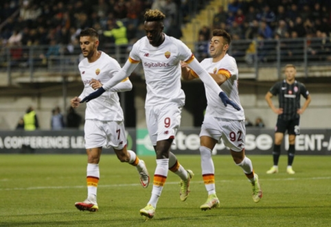 Conference league: "AS Roma" secured a confident victory in Ukraine