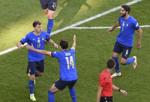 The hosts Italians triumphed in the final of the Nations League.