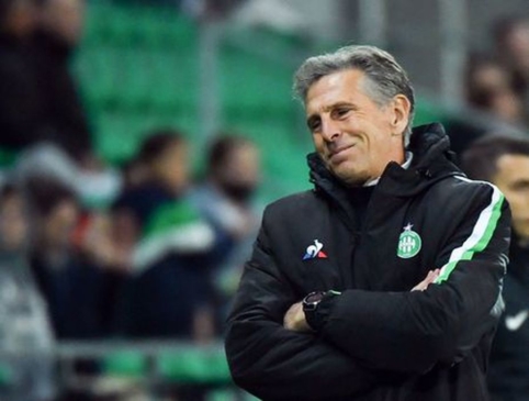 "In the final minutes of the match, "Saint-Etienne" fought for a draw"