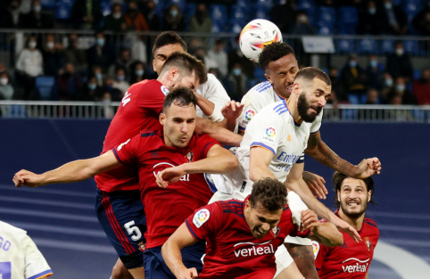 "Real" unable to overcome "Osasuna" team