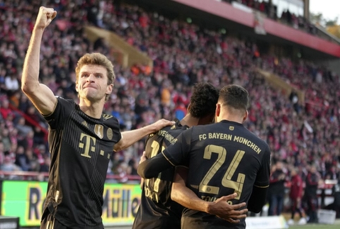 Bundesliga: victories won by BVB and led by T. Muller "Bayern"