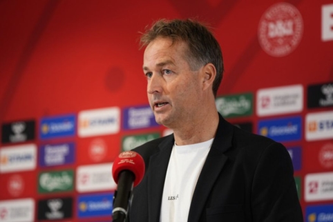 "Aston Villa glance - Denmark national team coach"