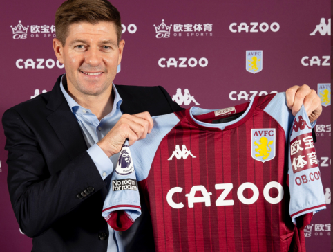 Official: S. Gerrard - the new "Aston Villa" coach