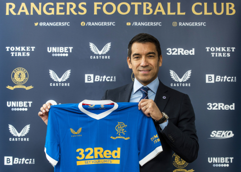 G. van Bronckhorst - the new head coach of "Rangers"