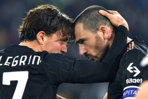 Two L. Bonucci goals from the penalty spot brought Juventus victory against Lazio