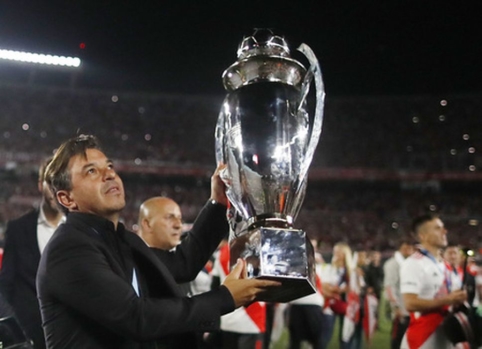 M. Gallardo with "River Plate" became champions of Argentina after 7 years break