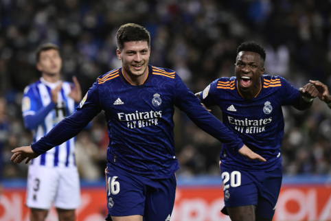 "Real" secured a victory against "Real Sociedad" team on the road