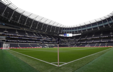 In front of the "Tottenham" stadium - attack by vandals