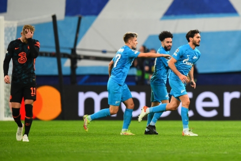 CL: "Zenit" took the first place in the group from "Chelsea" team