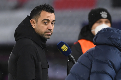 Xavi said when he himself would step down from the "Barça" coach position.