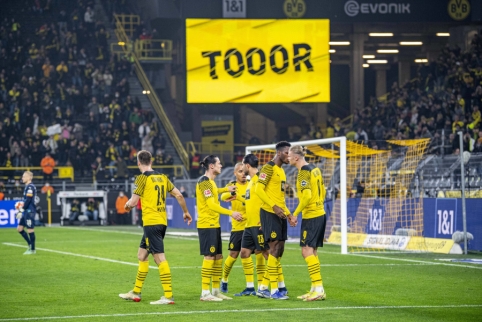 BVB secured a confident victory in Germany