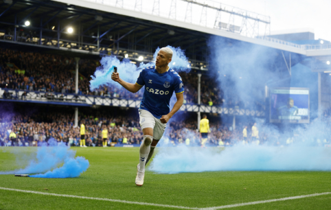 Richarlison will miss the first Premier League match of the season due to an incident with a flare.