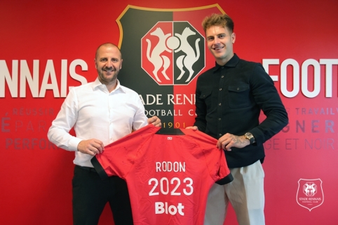 Official: "Rennes" signed J. Rodon on loan