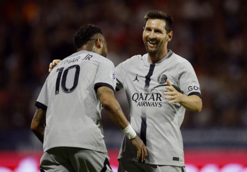 The amazing Messi and Neymar duo allowed PSG to start the season triumphantly