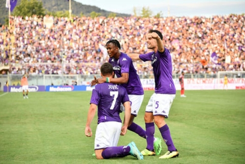 Before the Conference League match - "Fiorentina" fans clash with police