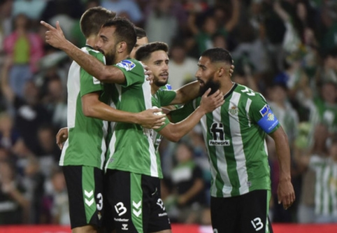 "Real Betis" suffered only their second defeat this season