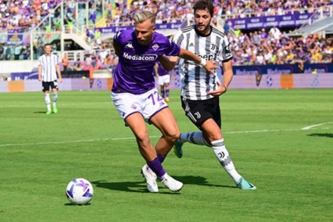 "Fiorentina" and "Juventus" shared a point