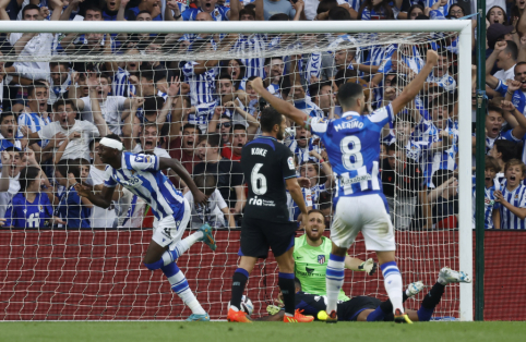 In a crucial showdown, "Real Sociedad" defeated "Villarreal"