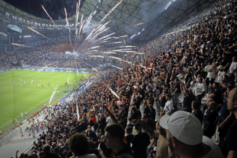 After fans' fireworks at the Marseille stadium - a German seriously injured