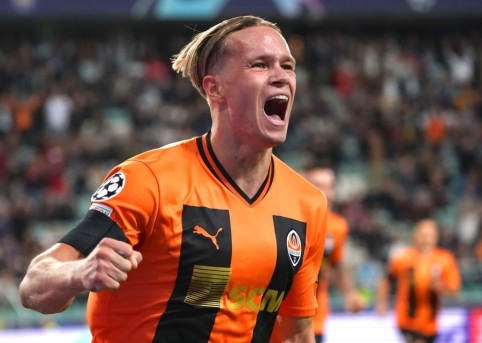 "Shakhtar" rejected the first "Arsenal" offer for M. Mudryk