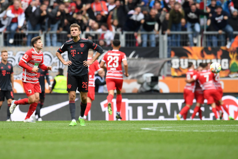 "Bayern" staying behind in the local front was defeated by "Augsburg" team