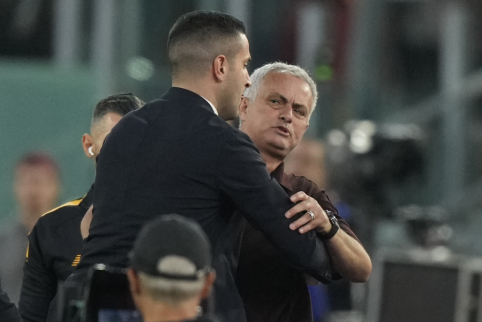 J. Mourinho's removal marked match at home "Roma" fell to "Atalanta"