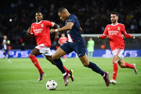 Champions League: PSG did not defeat the "Benfica" team at home