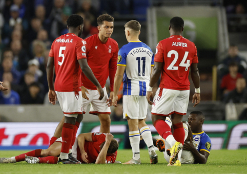 "Nottingham Forest" defense did not break, "Brighton" had to settle for a draw