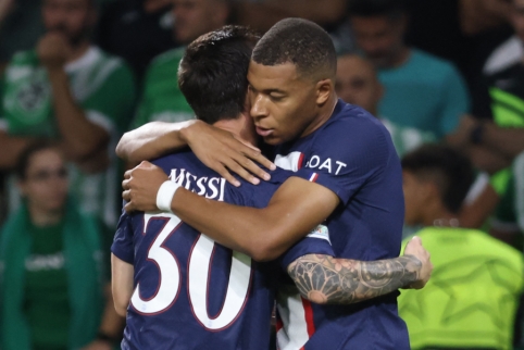 Great performance by K. Mbappe and L. Messi seals PSG victory