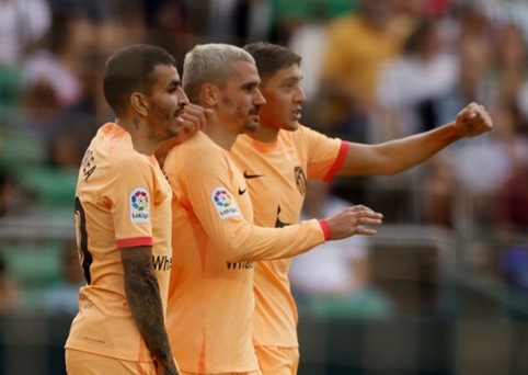 A. Griezmann's "double" secures victory for "Atletico" team