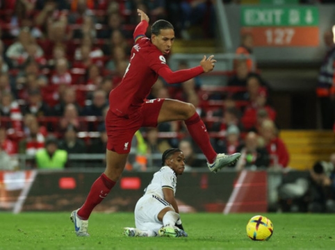 After "Liverpool" failure, impressive record of V. van Dijk fell