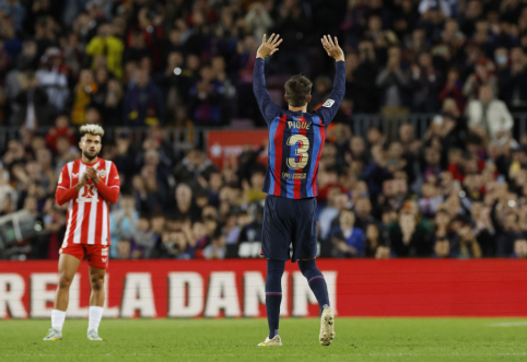 In the final matches of G. Pique's career - a secure victory for "Barcos"