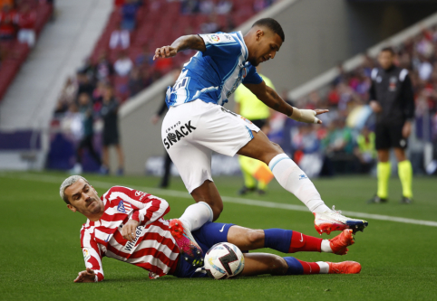 "Atletico" did not break the team of "Espanyol" playing for an hour in the tenth minute