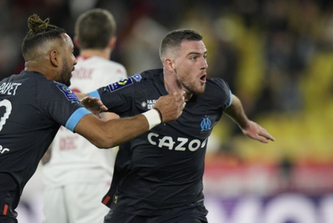 S. Kolašinac's goal secured victory for Marseille team in dramatic match