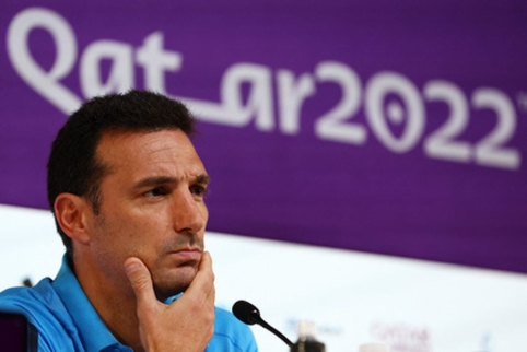 L. Scaloni unhappy with WC schedule: "It seems strange to me"