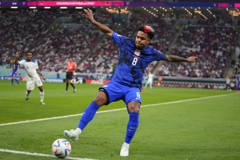 Unexpected W. McKennie's move surprised the photographer