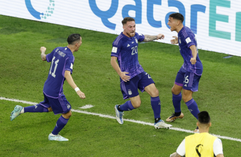 Argentina triumphed in Group C, beating Poland