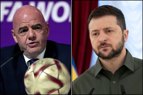 FIFA rejected V. Zelensky's request to share a message of peace before the World Cup final