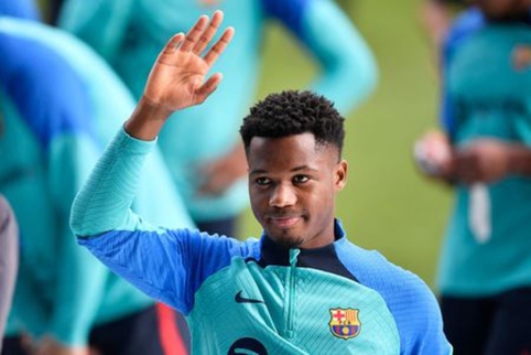 A. Fati's father urges his son to leave "Barcelona