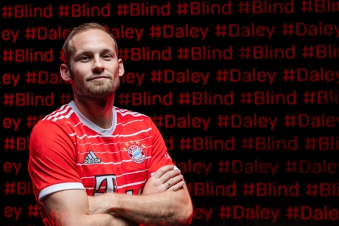 Official: D. Blind joined the "Bayern" team.