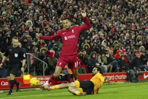 FA Cup: "Liverpool" played a draw with "Wolves" at home