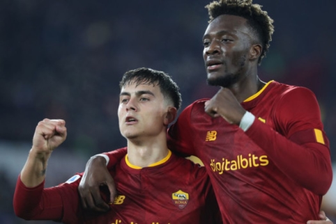 P. Dybala and T. Abraham's duet led "Roma" to victory