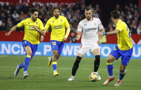 Sevilla" climbs out of the relegation zone after a hard-fought victory