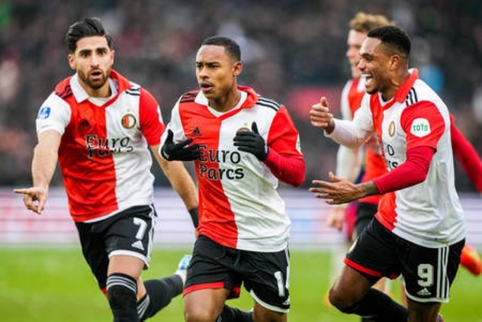 In a principled battle, "Feyenoord" and "Ajax" share a point