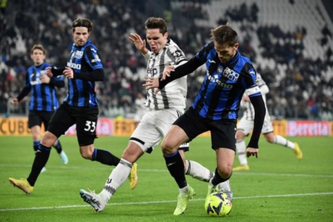 Juventus" and "Atalanta" did not determine the winner in a 6-goal thriller